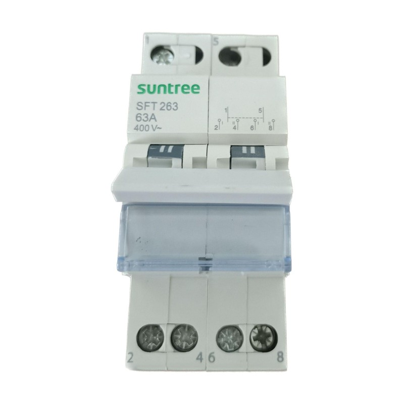 Suntree SF219G Change over 400V 63A 2P Manual Change Over