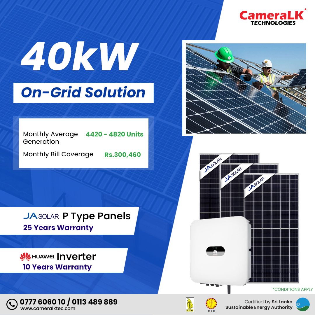 Huawei 40kw 3 Phase Ongrid Solution